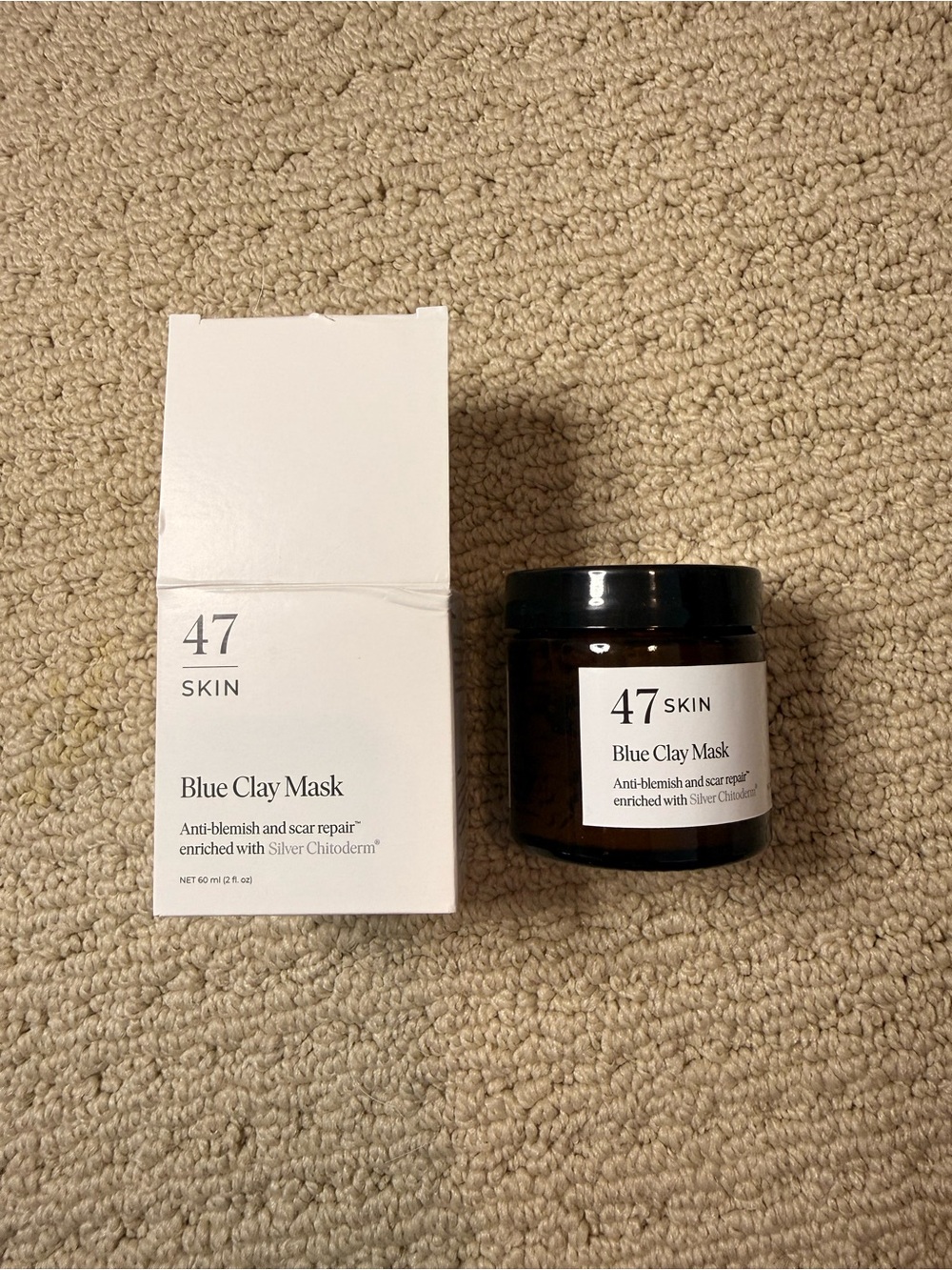 47Skin Blue Clay Mask